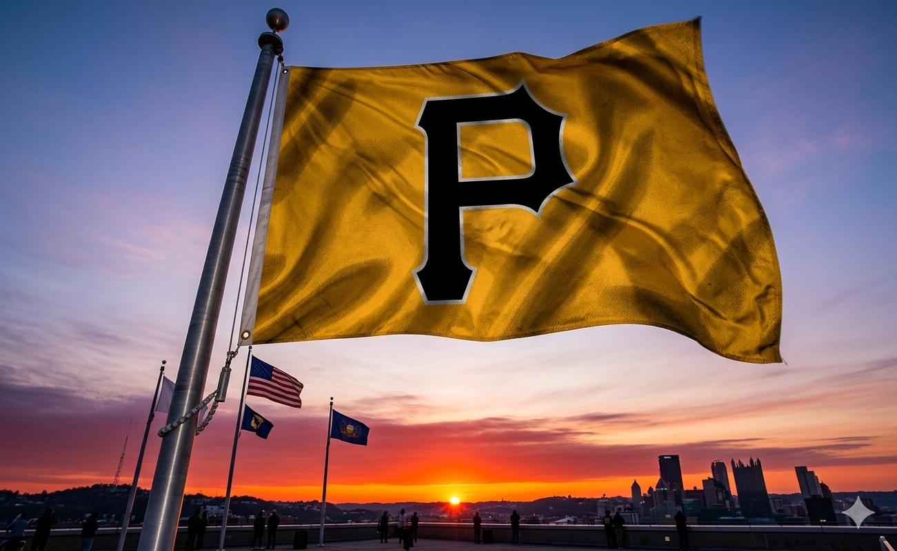 Pittsburgh Pirates MLB baseball 3x5 foot Flag/Banner