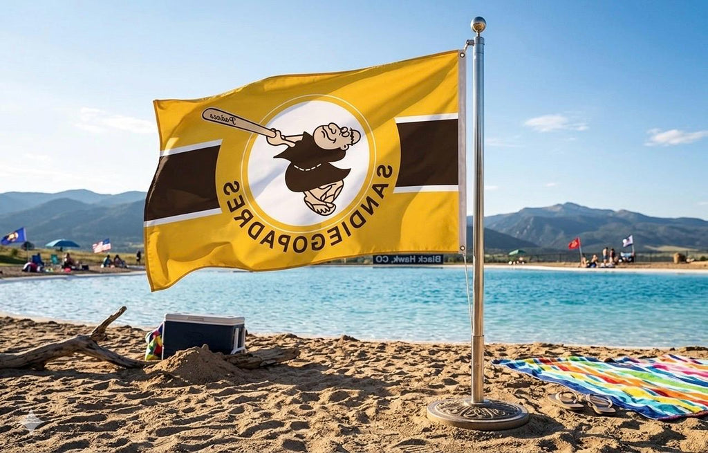 Sad Diego Padres MLB baseball 3x5 foot Flag/Banner