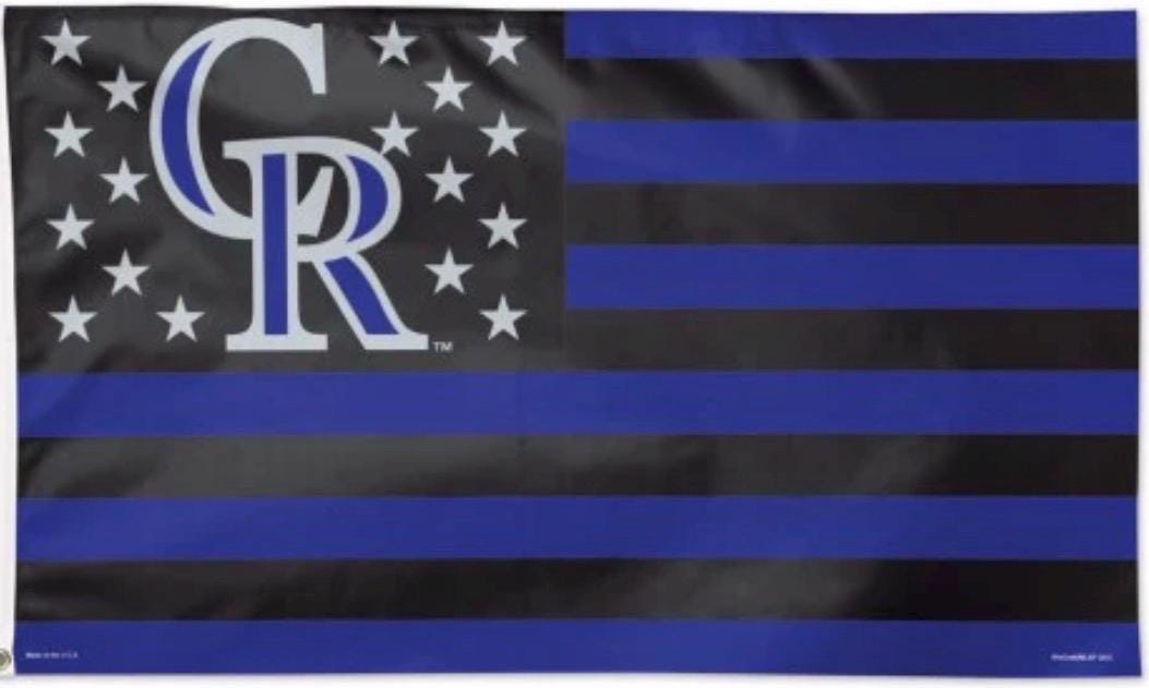 Colorado Rockies MLB baseball 3x5 foot Flag/Banner