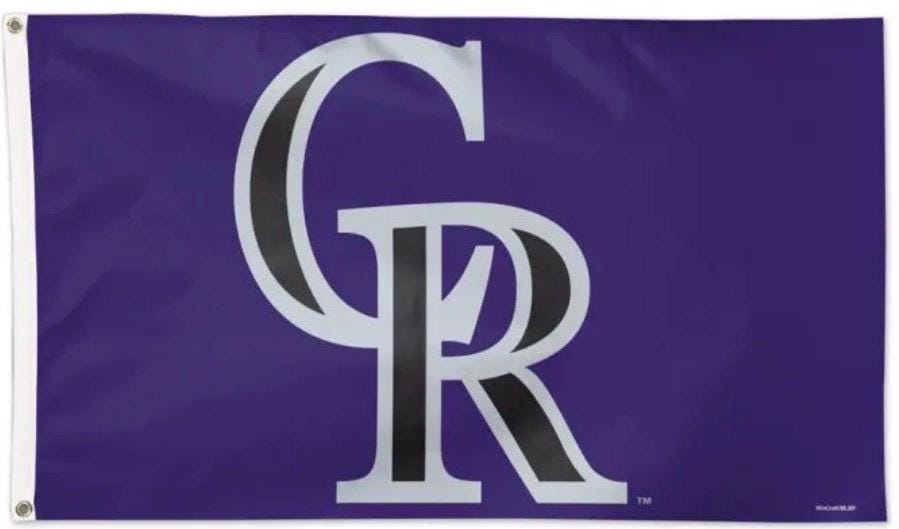 Colorado Rockies MLB baseball 3x5 foot Flag/Banner