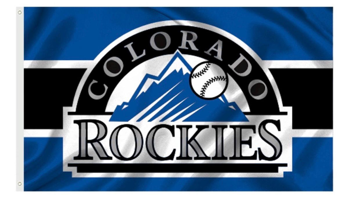 Colorado Rockies MLB baseball 3x5 foot Flag/Banner
