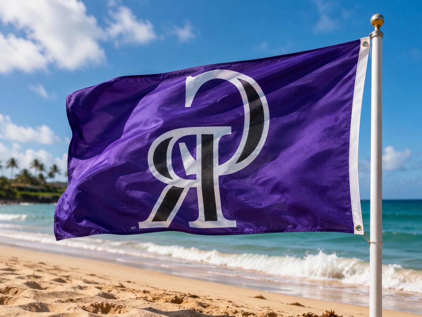 Colorado Rockies MLB baseball 3x5 foot Flag/Banner