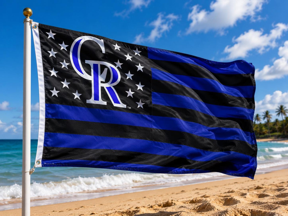 Colorado Rockies MLB baseball 3x5 foot Flag/Banner