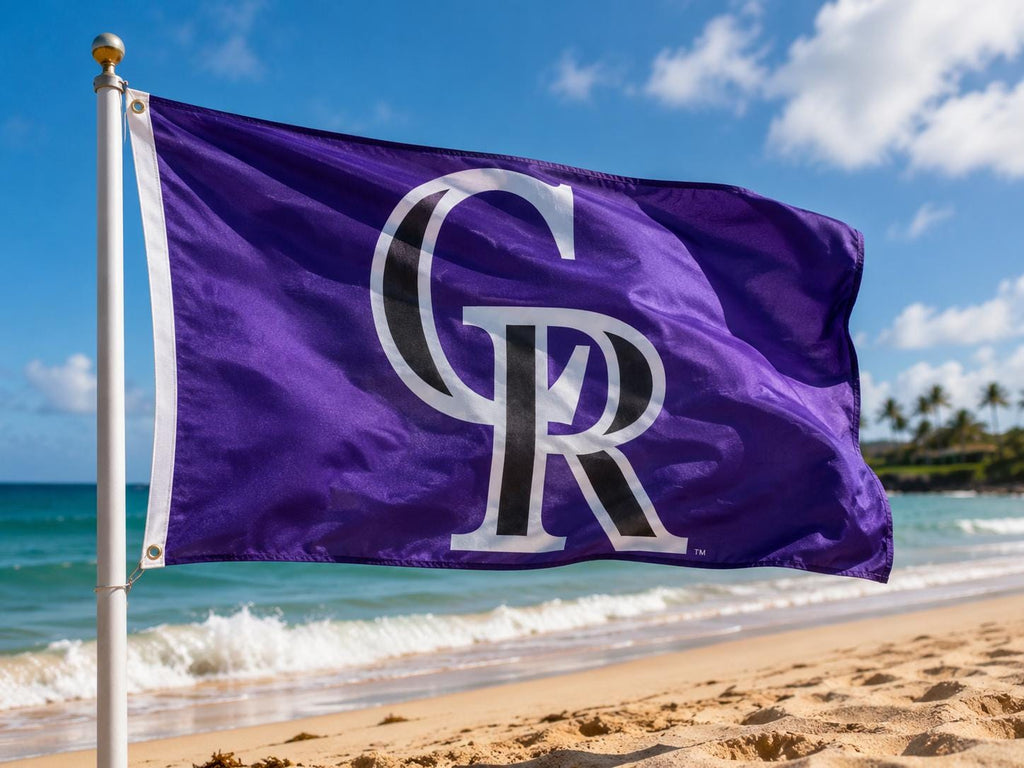 Colorado Rockies MLB baseball 3x5 foot Flag/Banner
