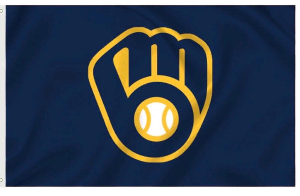 Milwaukee Brewers MLB baseball 3x5 foot Flag/Banner