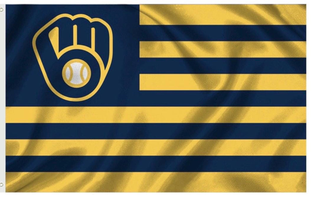 Milwaukee Brewers MLB baseball 3x5 foot Flag/Banner