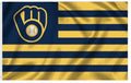 Milwaukee Brewers MLB baseball 3x5 foot Flag/Banner