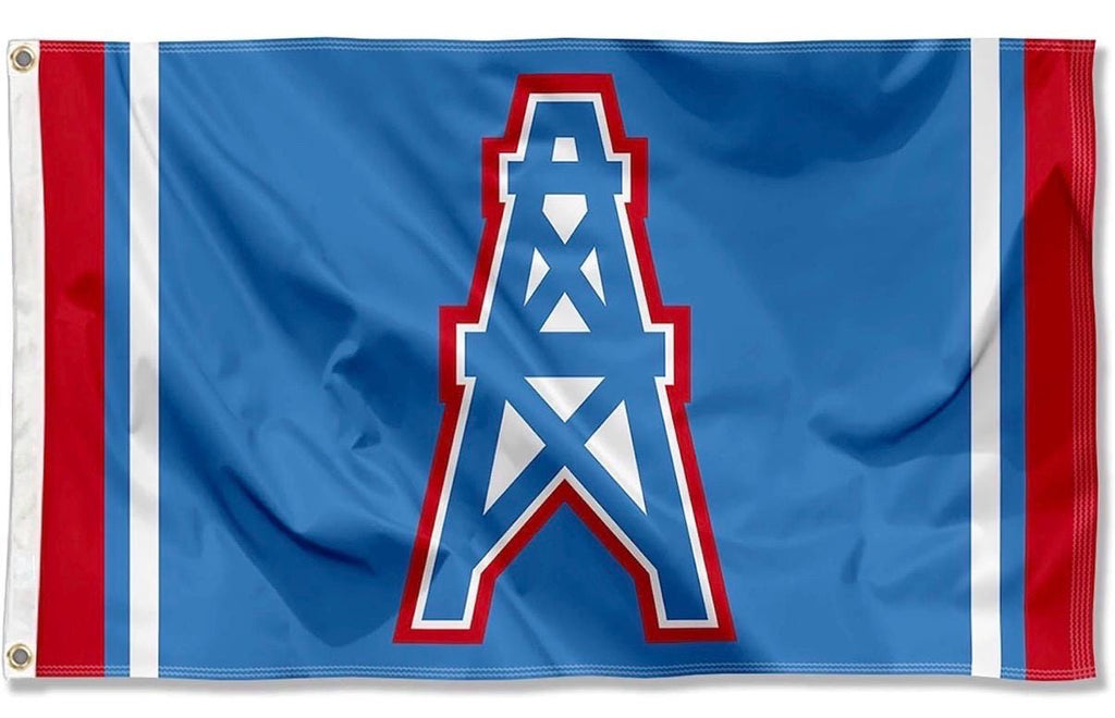 Houston Oilers NFL old school 3x5 foot Flag